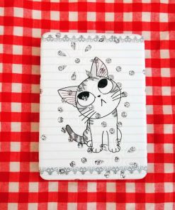 Espejo de cartera Rectangular, Gato Chii 3