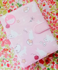 Planner Gatitos Volando Rosado